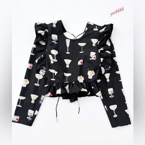 Alina Lou Says Gah! Camilla Top sz S